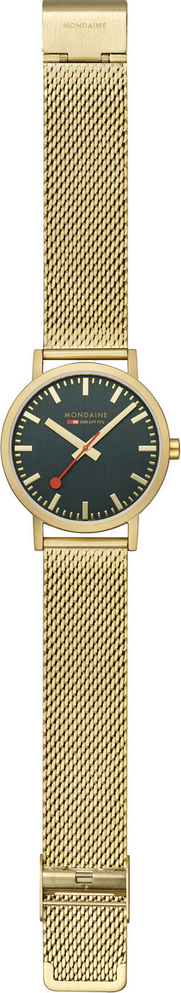 Mondaine Classic A660.30360.16SBBV Unisex Uhr • Schweizer Quarzwerk • Ikonisches SBB-Design