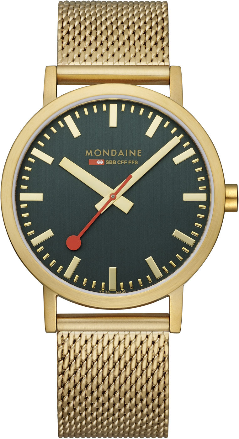 Mondaine Classic A660.30360.16SBBV Unisex Uhr • Schweizer Quarzwerk • Ikonisches SBB-Design