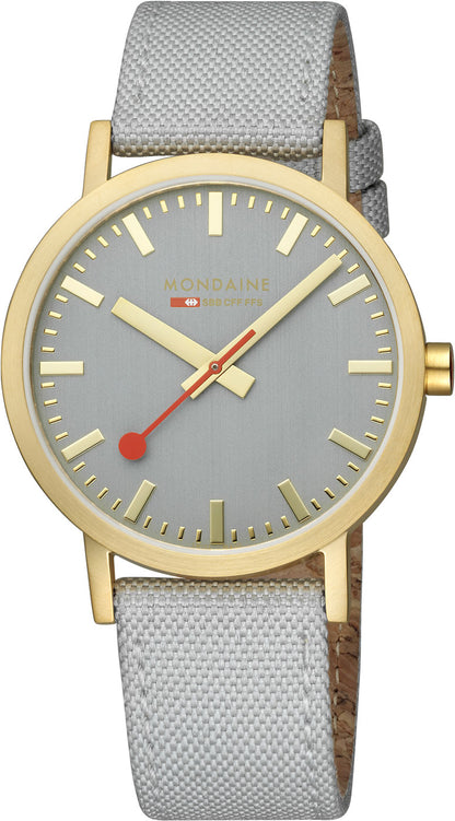 Herrenuhr Textilband - Mondaine Modell: A660.30360.80SBU
