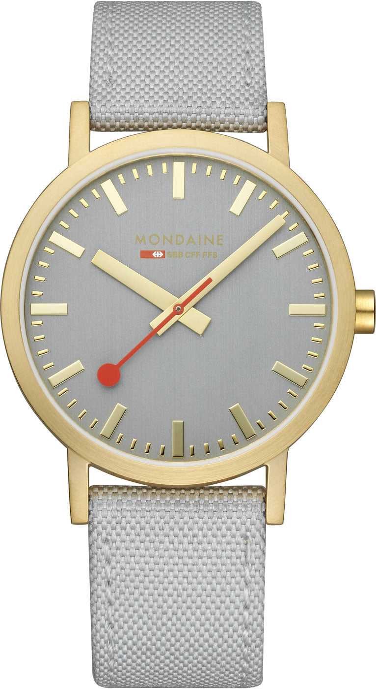 Herrenuhr Textilband - Mondaine Modell: A660.30360.80SBU