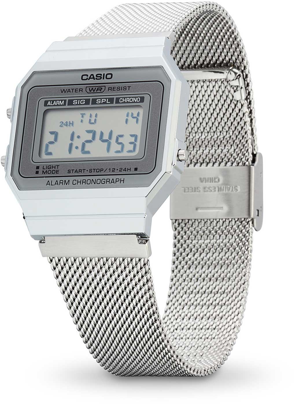 Casio Vintage A700WEM-7AEF Uhr • Kultiges Retro-Design • Extra schlankes Gehäuse