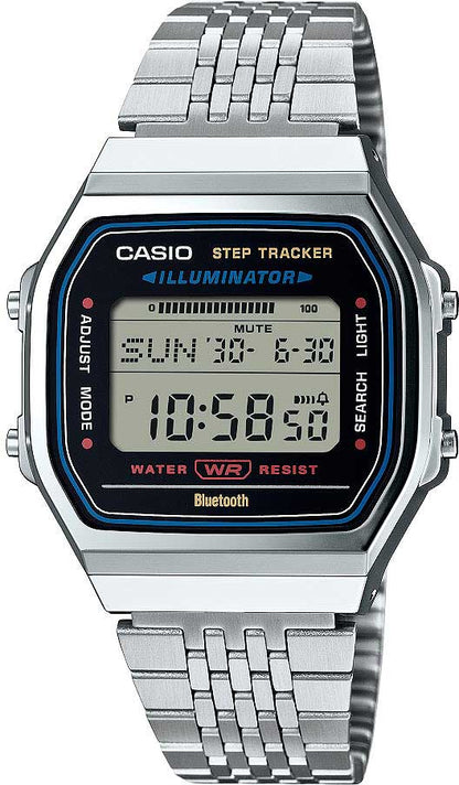 Casio Vintage ABL-100WE-1A Unisex Uhr • Bluetooth-Kopplung • Schrittzähler