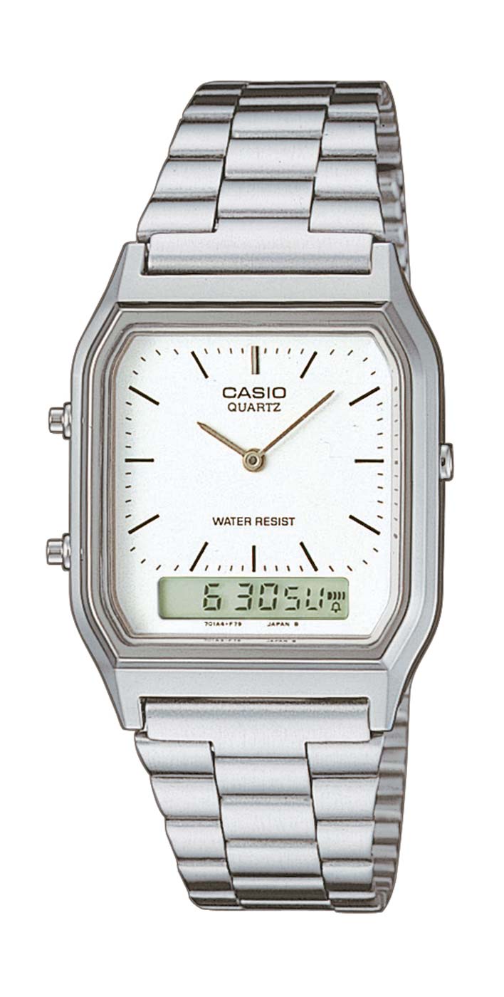 Casio Vintage AQ-230A-7DMQYES Uhr • Dualzeit • Alarm