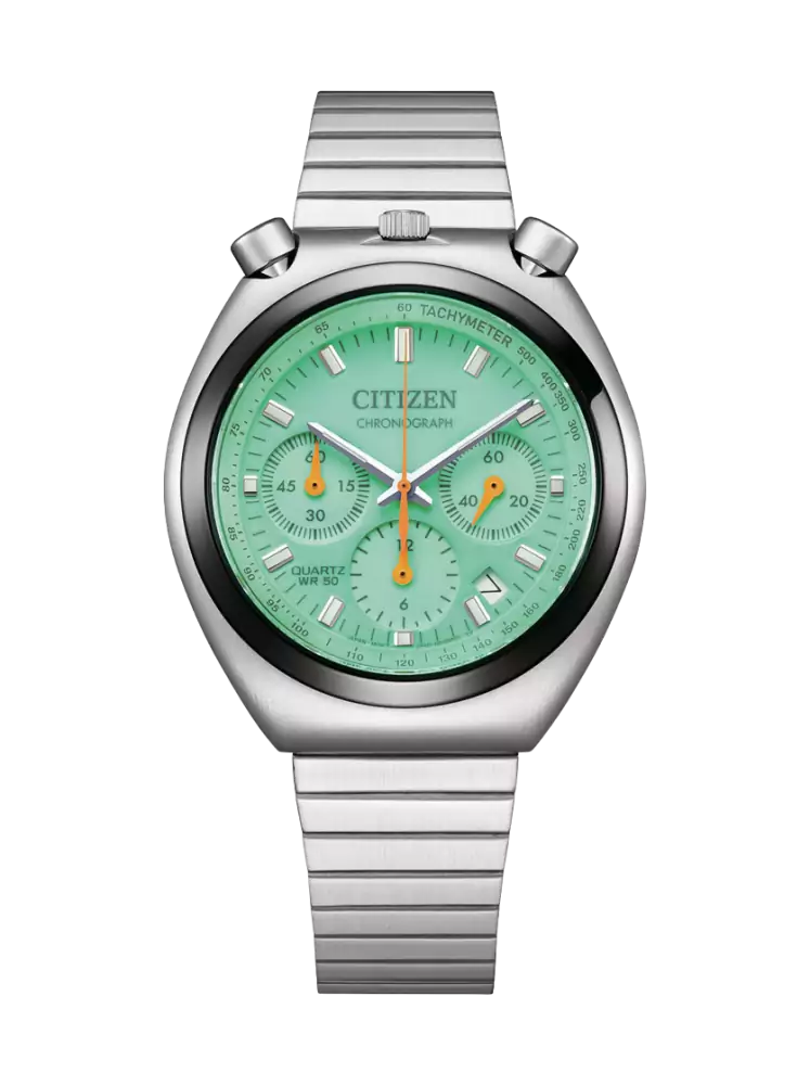 Citizen Analog Chronograph AN3660-73X Herren Armbanduhr Silber • Chronographenfunktion • Edelstahlarmband