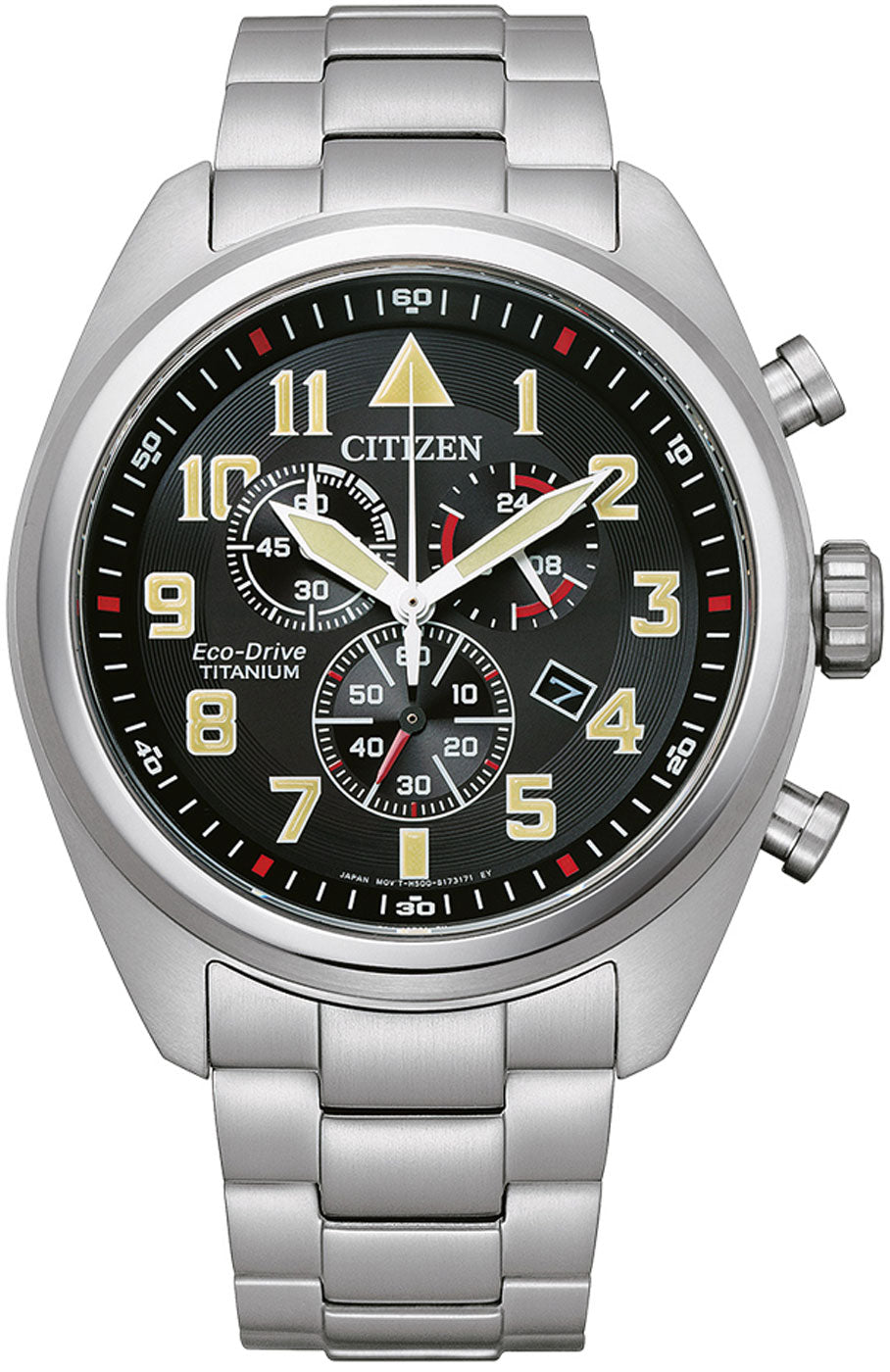 Citizen Super Titanium AT2480-81E Uhr • Eco-Drive • Saphirglas
