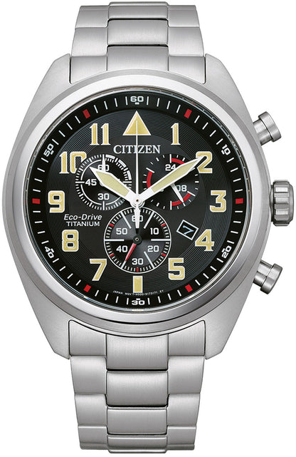 Citizen Super Titanium AT2480-81E Uhr • Eco-Drive • Saphirglas