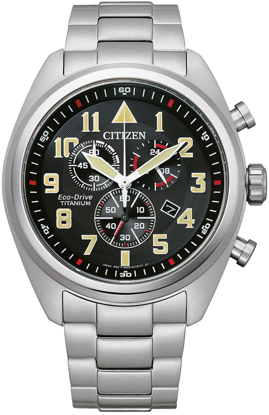 Citizen Super Titanium AT2480-81E Uhr • Eco-Drive • Saphirglas