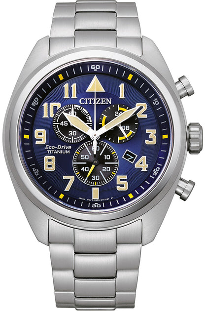 Citizen Super Titanium AT2480-81L Uhr • Eco-Drive Solarantrieb • Saphirglas