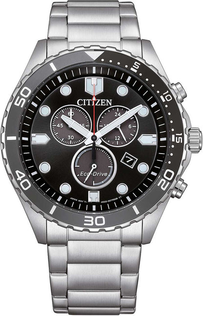 Citizen Eco-Drive AT2568-82E Uhr • Solar-Antrieb • Chronograph