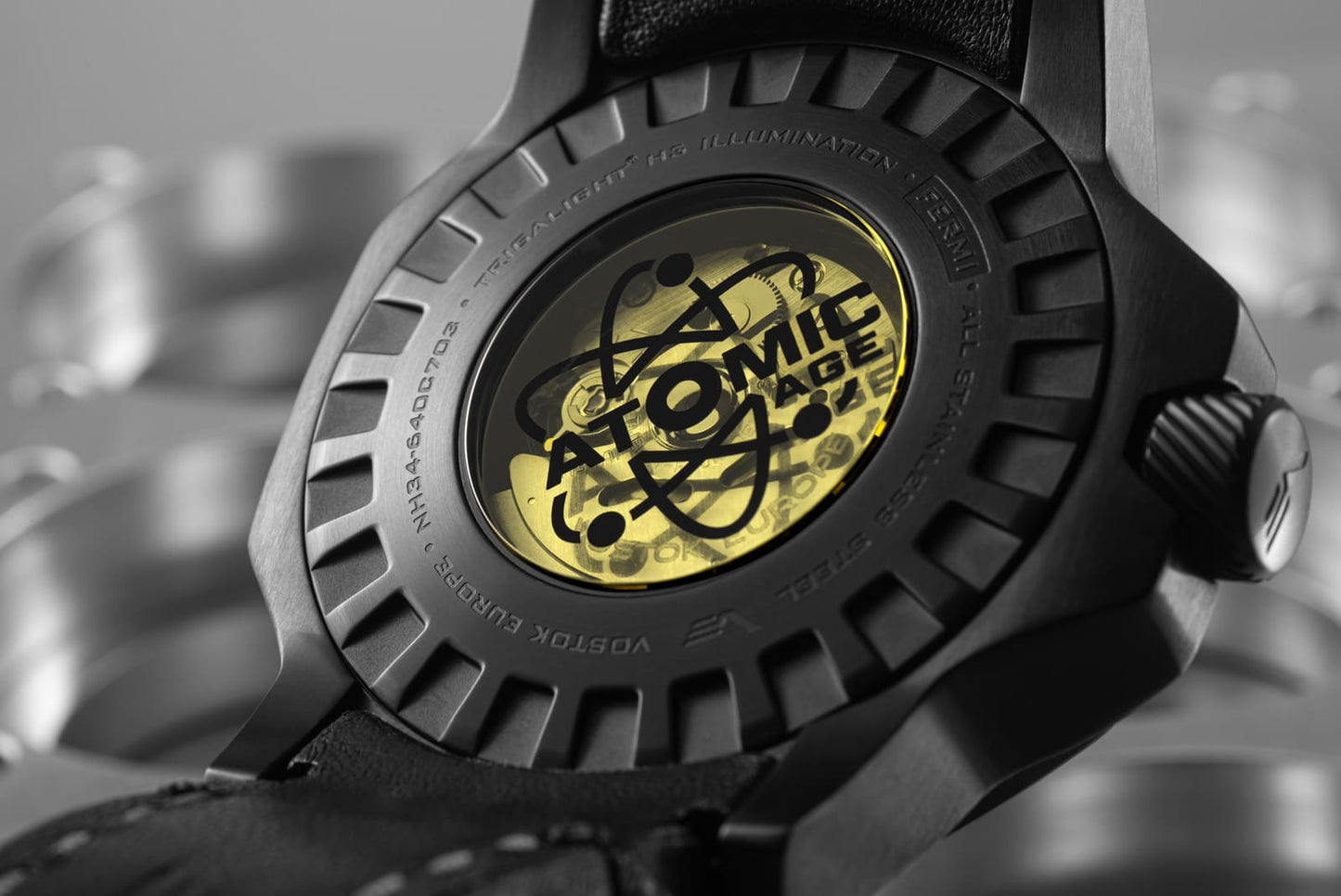 Herrenuhr Chronograph - Vostok Europe Modell: NH34-640C703 - Serie: Atomic Age