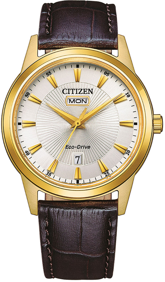Citizen Eco-Drive AW0102-13AE Uhr • Solar-Antrieb • Zeitloses Design