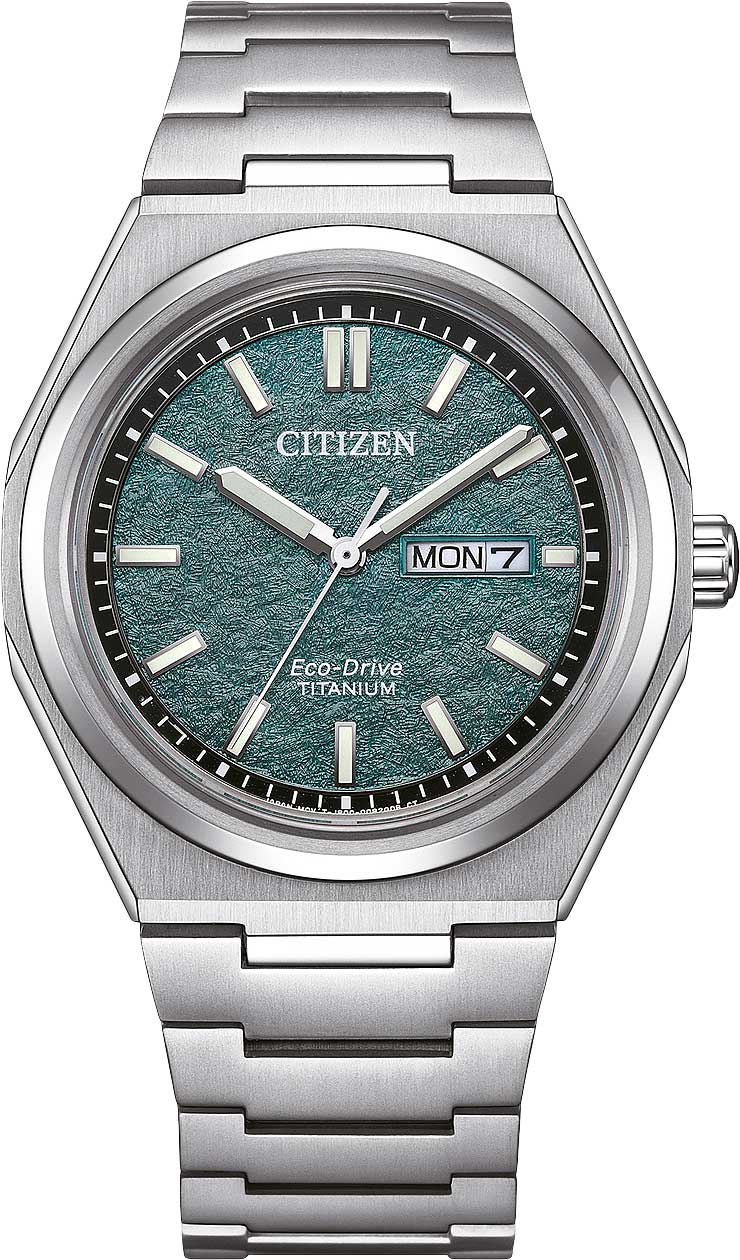 Citizen Super Titanium AW0130-85XC Herrenuhr • Eco-Drive • Titanium