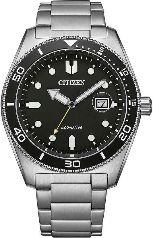 Citizen Sports AW1760-81E Uhr • Eco-Drive Solarantrieb • 10 Bar Wasserdicht