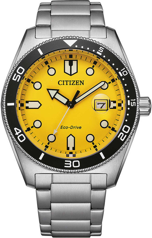 Citizen Sports AW1760-81Z Uhr • Eco-Drive Solarantrieb • Orange