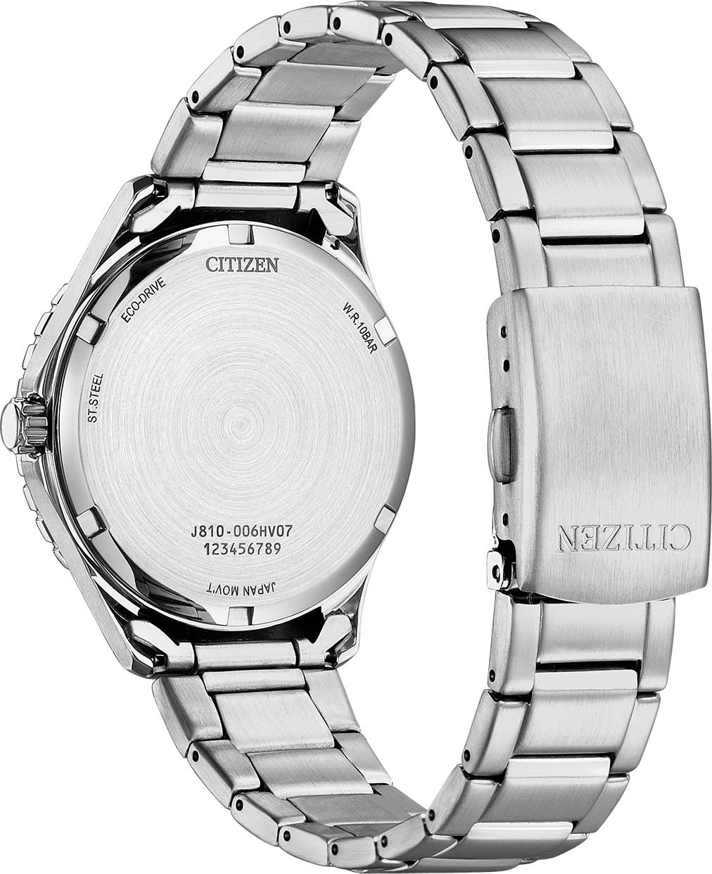 Citizen AW1828-80X Damenuhr • Eco-Drive • Diver-Stil