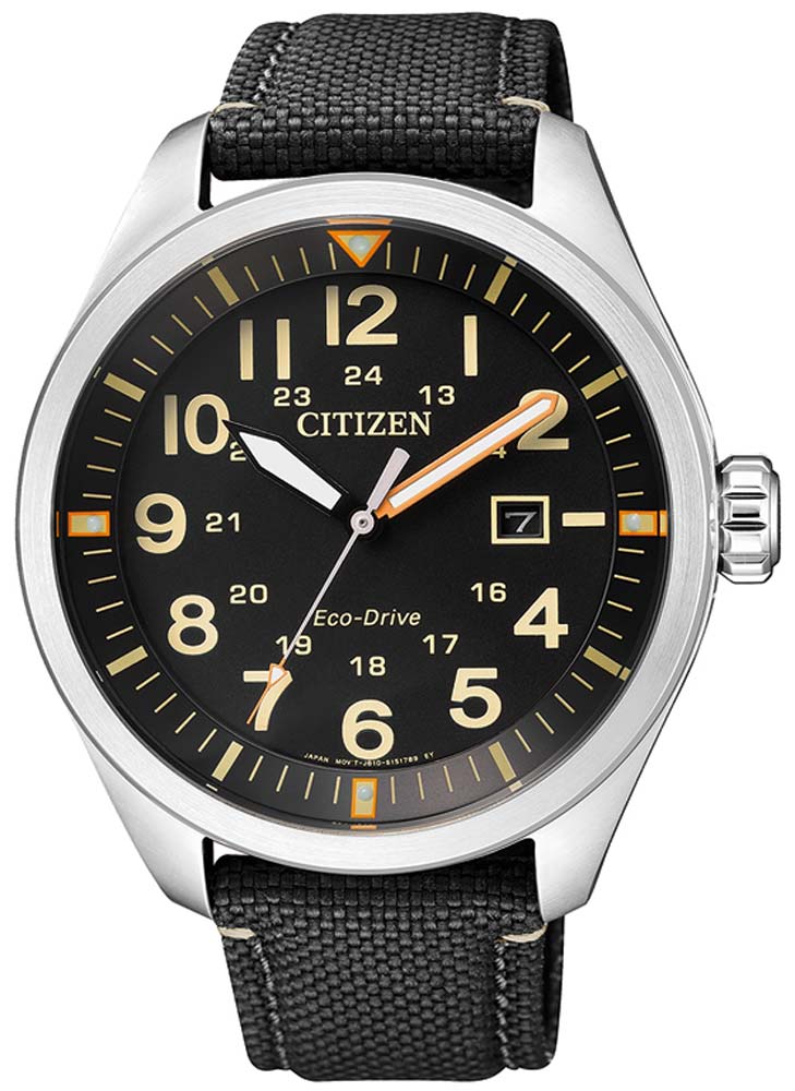 Citizen Sports AW5000-24E Uhr • Eco-Drive Solarantrieb • Khaki