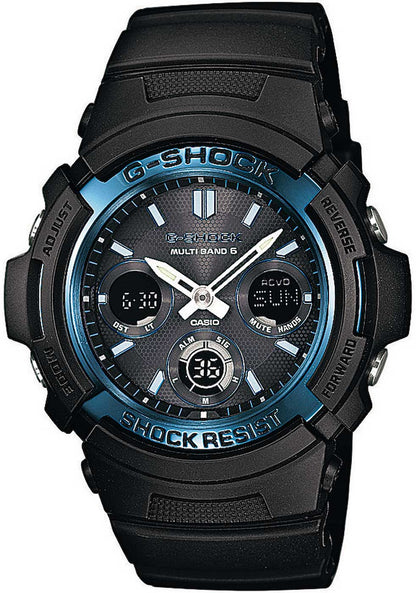 Casio G-Shock AWG-M100A-1AER Uhr • Tough Solar • Multi-Band 6