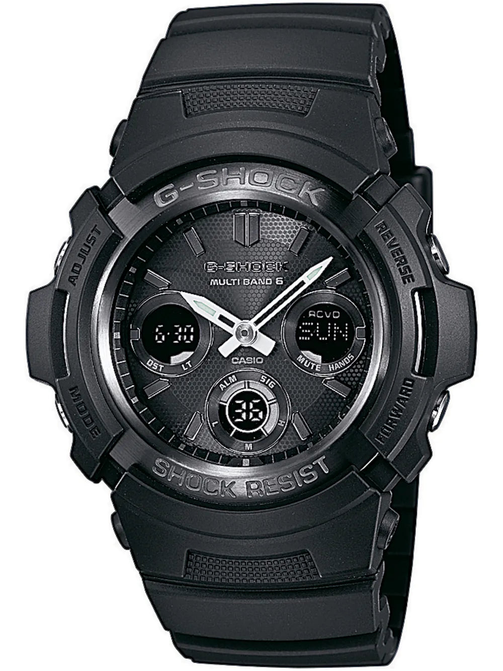 Casio G-Shock AWG-M100B-1AER Uhr • Funksolar • Stoßfest