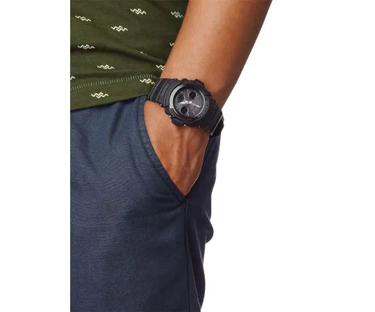 Casio G-Shock AWG-M100B-1AER Uhr • Funksolar • Stoßfest