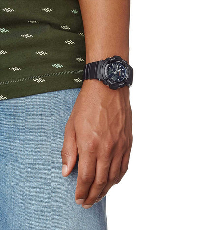 Casio G-Shock AWG-M100SB-2AER Herrenuhr • Tough Solar • Smarte Funktionen