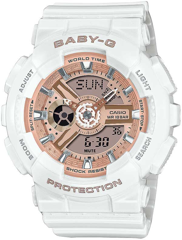 Casio Baby-G BA-110X-7A1ER Damenuhr • Extreme Stoßfestigkeit • Stylishes Design
