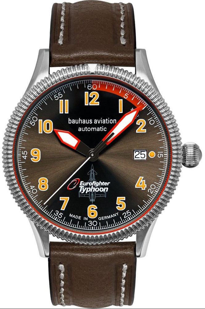 Automatik-Fliegeruhr Schweizer SW200 Uhrwerk - Bauhaus Modell: 2556-2