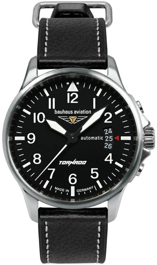 Bauhaus Aviation Tornado 2760-2 Unisex Uhr • Automatik-Uhrwerk • Mineralglas