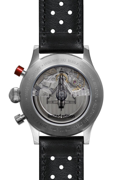 Bauhaus Aviation Eurofighter 25182 Men's Watch • Automatic Movement • Chronograph