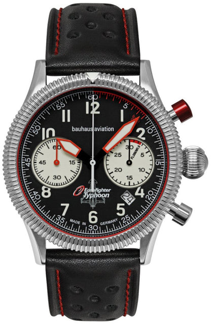 Bauhaus Aviation Eurofighter 25182 Men's Watch • Automatic Movement • Chronograph
