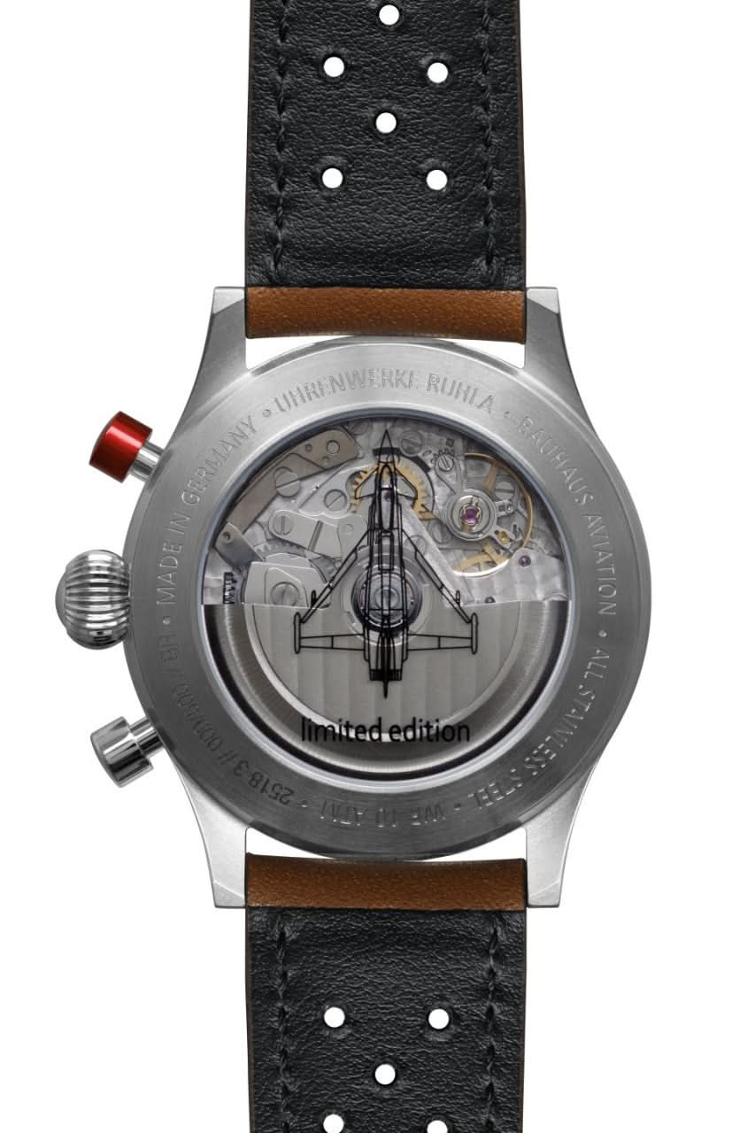 Men's watch, automatic stainless steel - Blue dial - Bauhaus Model: 25183