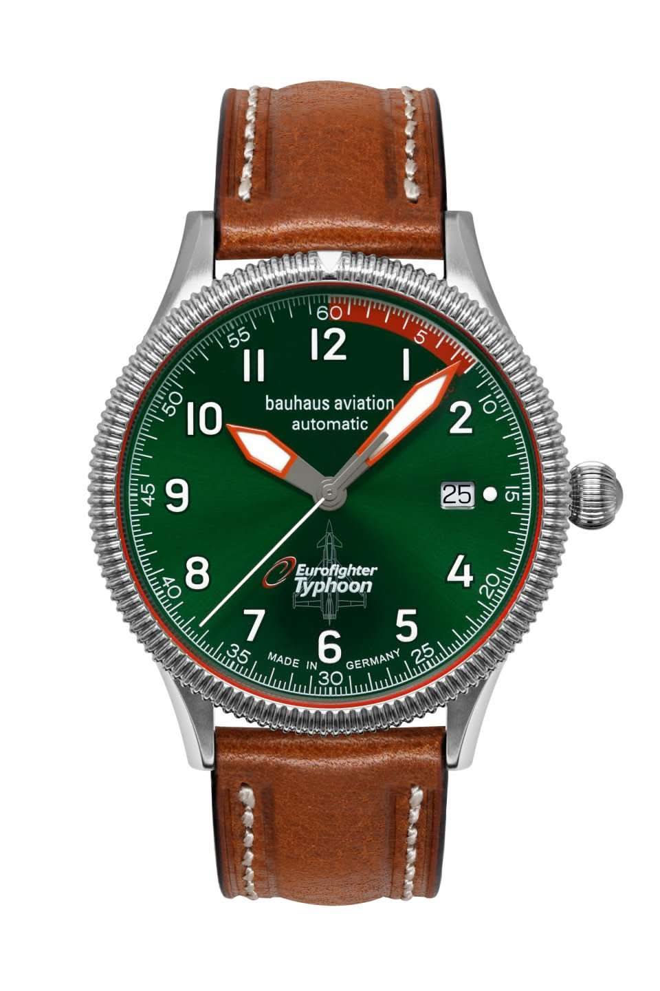 Bauhaus Aviation 2556-4 Herrenuhr • Automatik • Made in Germany