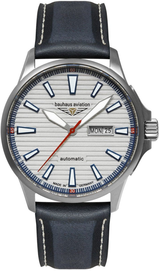 Bauhaus Aviation 2862-1 Herren Uhr • Automatik • Saphirglas