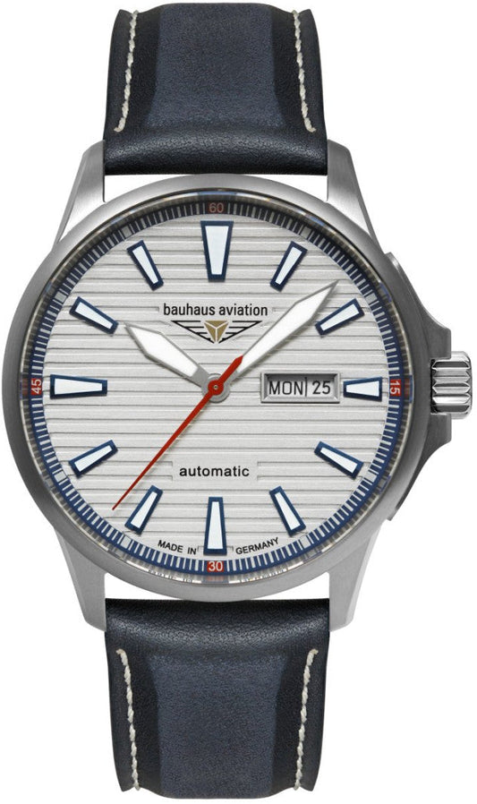 Bauhaus Aviation 2862-1 Herren Uhr • Automatik • Saphirglas