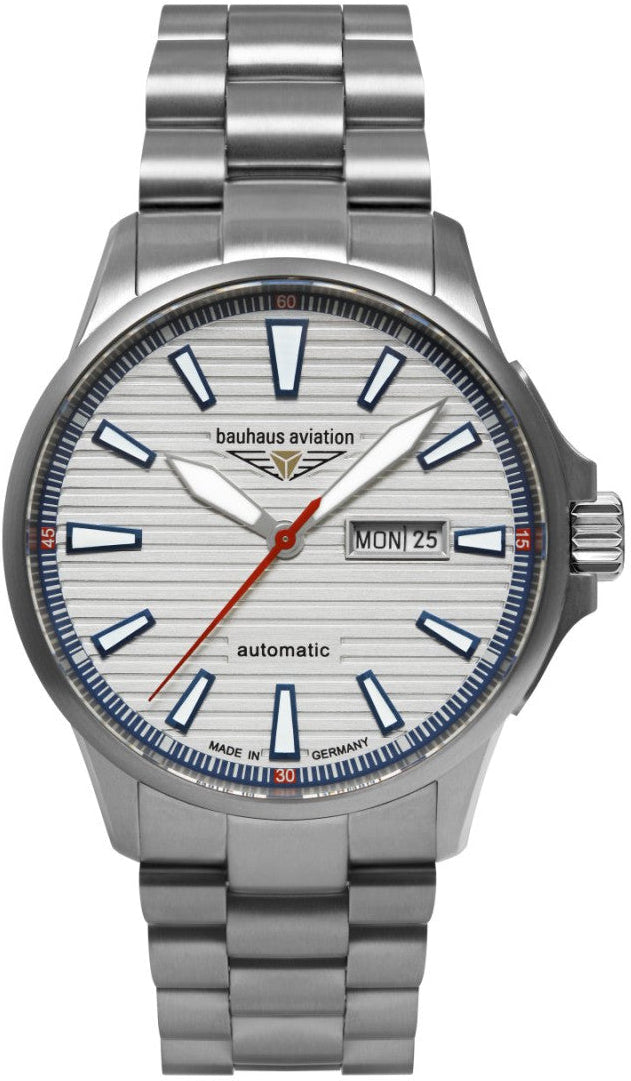 Bauhaus Aviation 2862M-3 Herren Uhr • Automatik • Saphirglas