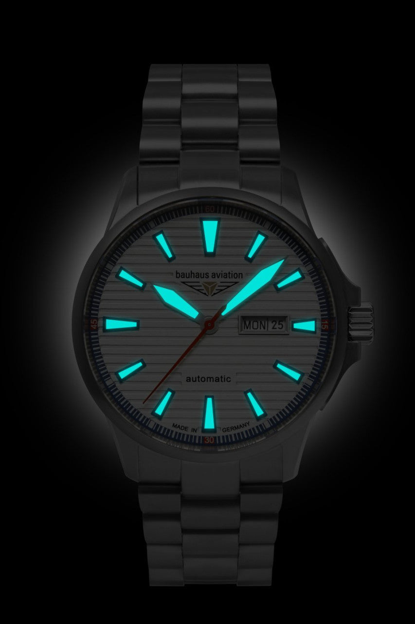 Bauhaus Aviation 2862M-3 Herren Uhr • Automatik • Saphirglas