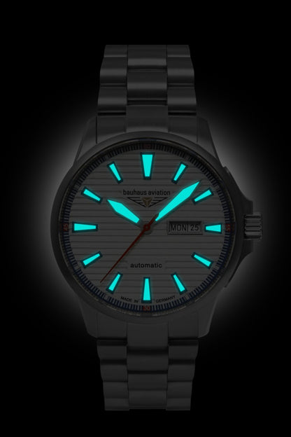 Bauhaus Aviation 2862M-3 Herren Uhr • Automatik • Saphirglas