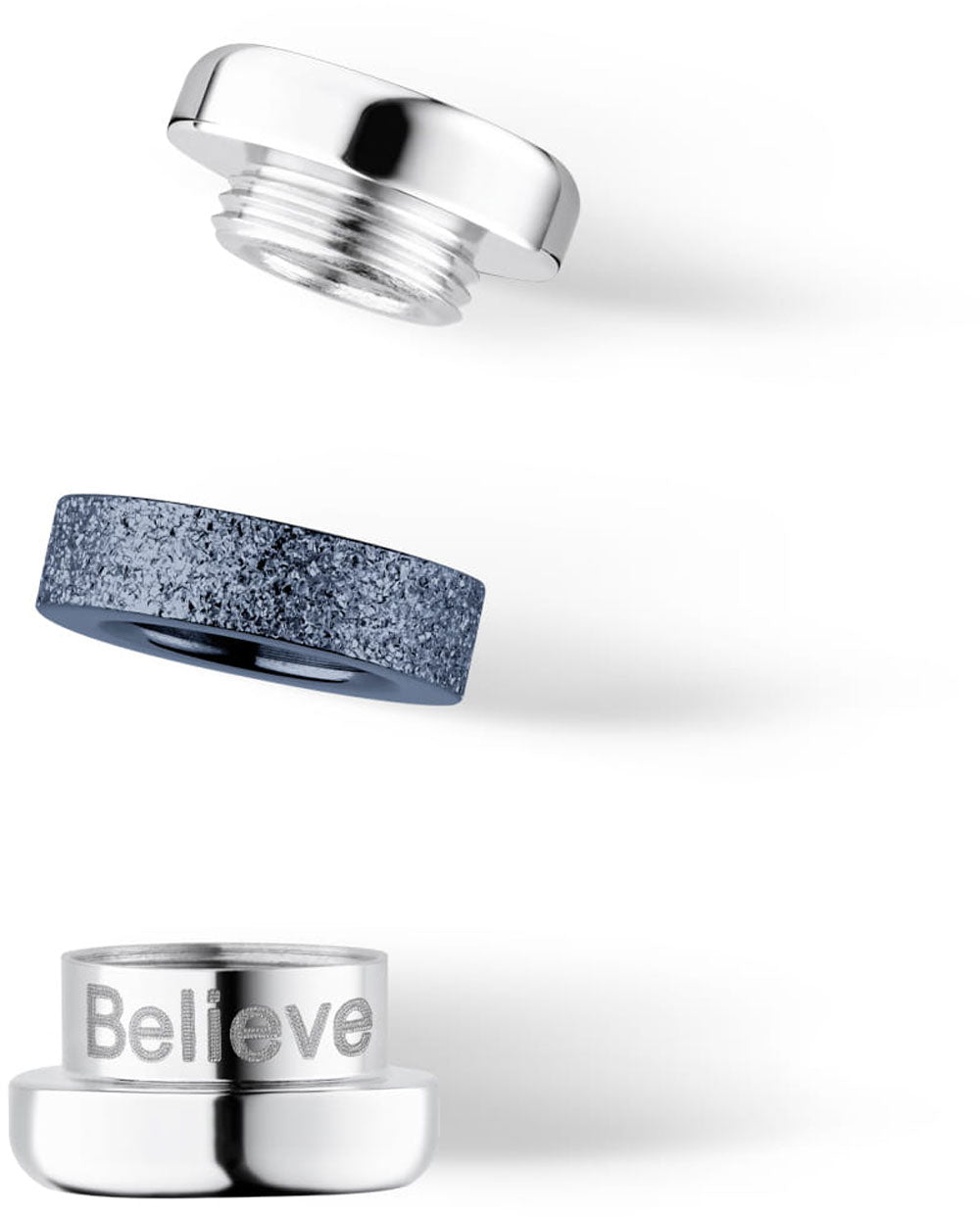 Charm aus Edelstahl - Bering Jewelry Modell: Believe-3