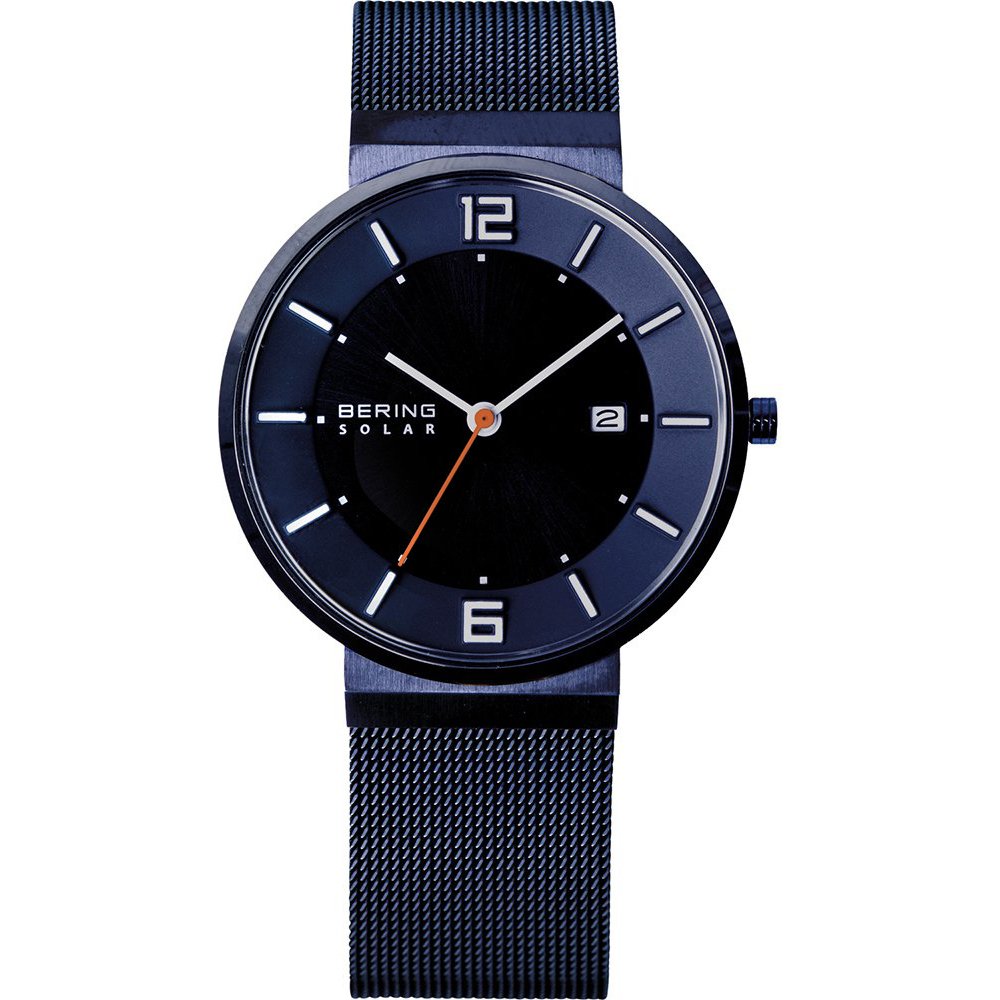 Bering Solar 14639-397 Herrenuhr Blau • Saphirglas • Solarbetrieb