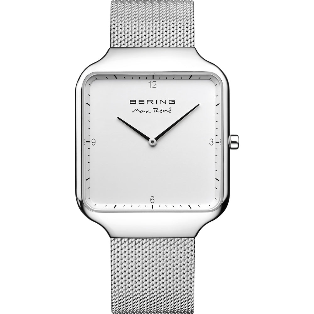 Bering Max René 15836-004 Herren Armbanduhr • Saphirglas • Milanaise-Armband