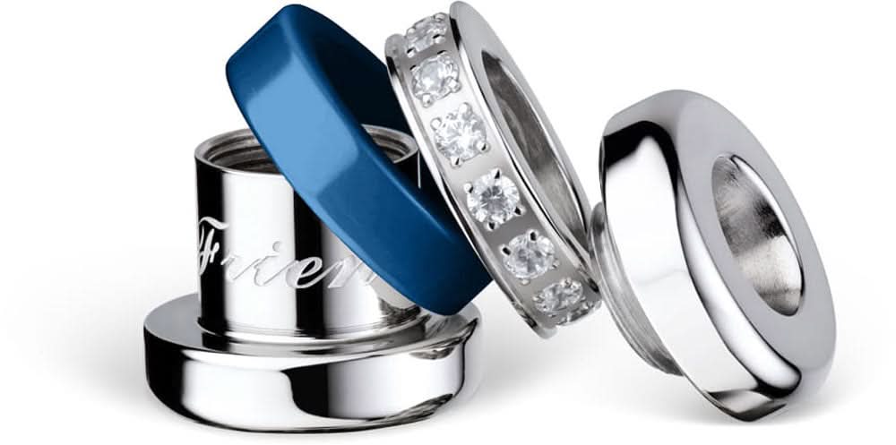 Charm aus Edelstahl - Bering Jewelry Modell: BestFriend-3