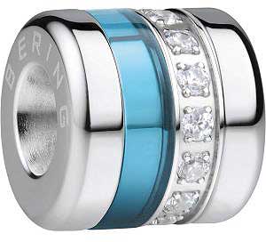 Charm aus Edelstahl mit Steinchen - Bering Jewelry Modell: BestFriend-4