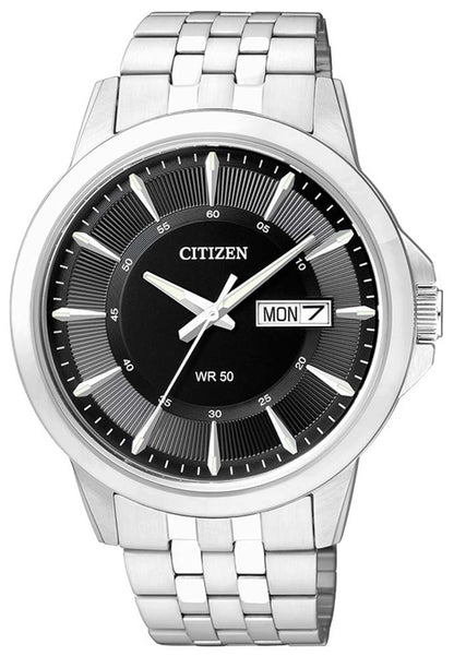Citizen Klassik BF2011-51EE Uhr • Edelstahl-Design • Tag/Datum