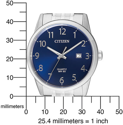 Citizen Classic BI5000-52L Uhr • Blaues Zifferblatt • Edelstahl