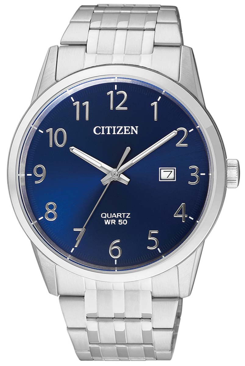Citizen Classic BI5000-52L Uhr • Blaues Zifferblatt • Edelstahl