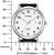 Citizen BI5070-06A Herrenuhr • Weißes Zifferblatt mit Datum • Schwarzes Echtlederarmband