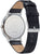 Citizen BI5070-06A Herrenuhr • Weißes Zifferblatt mit Datum • Schwarzes Echtlederarmband