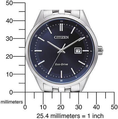Citizen Eco-Drive BM7251-53L Uhr • Saphirglas • Blaues Zifferblatt