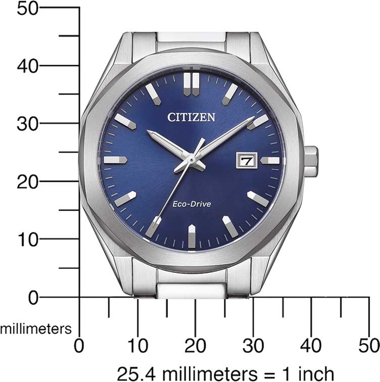 Citizen BM7620-83L Herrenuhr • Eco-Drive Solar • Blaues Zifferblatt