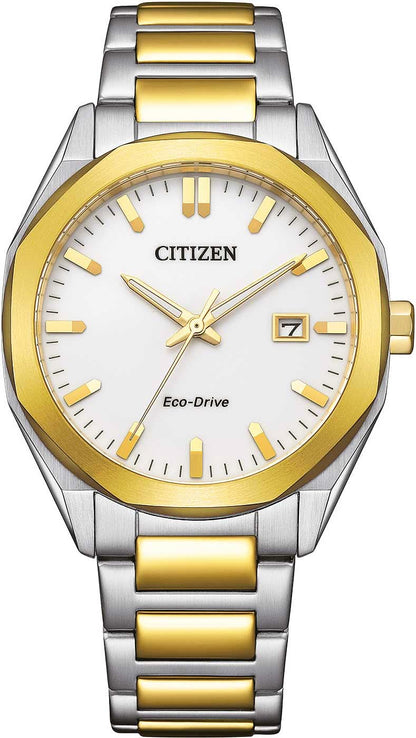 Citizen Eco-Drive BM7624-82A Herrenuhr • Solar-Antrieb • Saphirglas