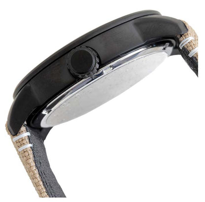 Citizen BM8476-23EC Herrenuhr • Eco-Drive Solarantrieb • Schwarzes Canvas-Armband